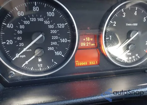 2010 BMW 328I z USA, uszkodzony, nr VIN WBAPH7C56AE130454